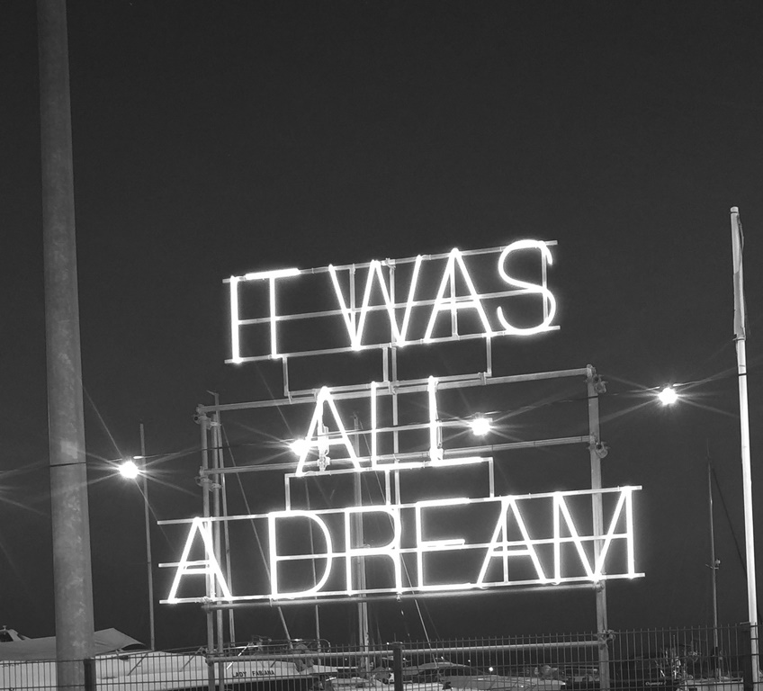 it was all a dream
